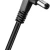 8 Way Daisy Chain Power Cable DC for Guitar Pedal Effect Pedals Power Supply Adapter, 1 to 8 Ways Splitter Right Angle Plug Cord for Effect Pedal - Image 4
