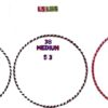 Adult 1.5 lb. Hula Hoops Purple Weighted Fitness Dance Workout Exercise Beginner Large 40 inches round. Get Your Middle Little! - Image 8