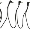 ZRM&E Daisy Chain 1 to 5 Ways Guitar Effects Pedal Accessories Multi-Plug Power Supply Cable for 9V DC Adapter Plug, Guitar Power Supply Adapter - Image 2