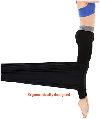 LTINN Yoga Hammock Aerial Yoga Flying Yoga Swing Trapeze Sling Inversion Tool for Gym Home Fitness (Storage Bag) Multicolor Selection - Image 5
