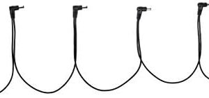 Gator Cases 5-Output Daisy Chain Power Adapter Cable with Male Input Barrel Plug (GTR-PWR-DC5M)