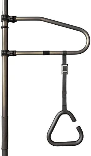 Signature Life Trapeze Grab Bar Accessory, Compatible with The Signature Life Sure Stand Pole - Deep Bronze