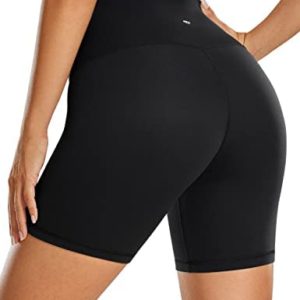 CRZ YOGA Womens Butterluxe Biker Shorts 2.5'' / 4'' / 6'' / 8'' /10'' - High Waisted Booty Workout Volleyball Yoga Spandex