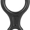 SolUptanisu Climbing,Climbing Rappel 8 Ring, 35KN Figure 8 Aluminum Descender Rappel Ring Rock Climbing Rescue Gear for Rappelling Belaying Climbing (Black) - Image 6