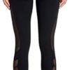 WE CUFFLLE Women's Mesh High Waist Leggings Yoga Pants with Pockets Tummy Control 4 Way Stretch Workout Yoga Leggings - Image 5