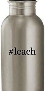 #leach - 20oz Stainless Steel Water Bottle, Silver