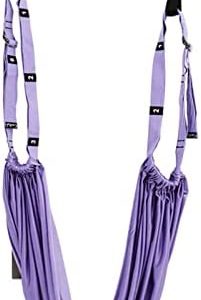 ZEAVAN Verstelbare Antenne Yoga Riem Hangmat Swing Stretching Inversie Oefeningen Multilayer Riem Yoga Flexibiliteit Trainer