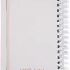 Luxe Gym Workout Log book - Fitness Journal/Planner, Daily Workout Tracker, Goal Tracking, Lift & Cardio Tracking, Weightlifting Journal, Hard Cover, Sturdy Binding, Thick Paper, 6 x 8 inches - Modern, Sleek and Easy-to-Use (Pink) - Image 6