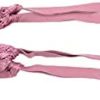 Aerial Yoga Swing Set, Aerial Yoga Door Hanging Trapeze Sling Kit, Waist Back Leg Stretch Strap, Leg Stretching Assist Trainer(粉色) - Image 2