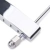 Alnicov 6 String Guitar Trapeze Tailpiece Bridge，for Jazz Archtop Guitar Replacement Chrome - Image 6