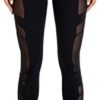 WE CUFFLLE Women's Mesh High Waist Leggings Yoga Pants with Pockets Tummy Control 4 Way Stretch Workout Yoga Leggings - Image 4