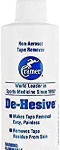 Cramer De-Hesive Spray, Easily Removes Athletic Tape Adhesive and Base, Painlessly Remove Ankle and Kinetic Taping Residue From Skin, Athletic Training Equipment, AT Supplies, 8 Ounce Spray