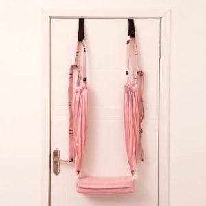 MJJLT Aerial Sling Inversion Kit Yoga Hammock Aerial Swing Home Yoga Accesorios Hammock for Home Aerial Yoga Swing Trainer Adult Arial Door Yoga Swing