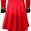 Adult Men Red Circus Ring Master Ringmaster PT Barnum Showman Costume Cosplay Uniform Party Tailcoat Jacket Suit - Image 3