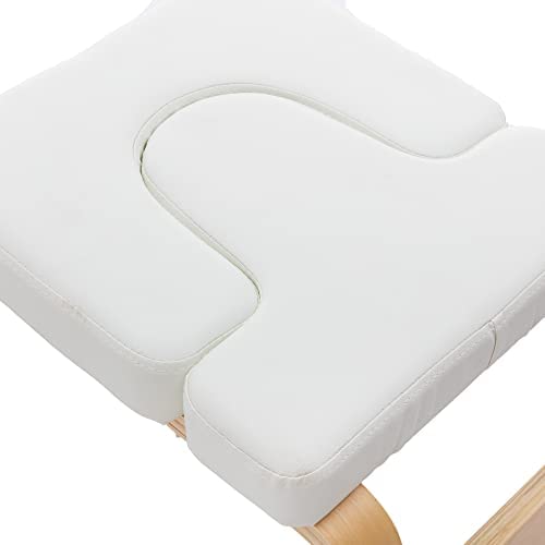 Mbolyeer Yoga Headstand Bench, Yoga Inversion Chair, Sturdy Wood Frame, Yoga Inversion Trainer, Relieve Fatigue and Shape Body, Idea for Workout, Fitness and Gym - Image 6