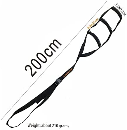 KkaFFe Bed Ladder Straps with Handles, Bed Ladder Assist, Pull Up Assist Device with Handle Strap, Rope Ladder Helper, Sit Up Hoist for Elderly,Senior, Injury Recovery Patient, Pregnant, Handicap - Image 8