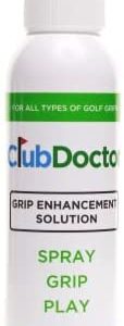 Club Doctor - Grip Enhancement Solution - Golf Grip Cleaner Spray - Makes Cleaning Grips Quick and Easy - Improve Feel and Swing Harder - Removes Dirt and Grime - 4 oz