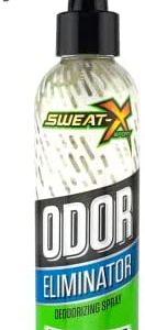 NEW SCENT! Sweat X Sport Extreme Odor Spray, Active Fresh Scent, Multipurpose Deodorizer for Stinky Shoes, Sports Equipment and All Odors, 8 Ounce Concentrated Formula, No Washing Required