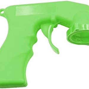 TJHL Can Spray Handle Spray Grip Sprayer Machine Full Hand Grip Reusable Accessory - Universal Fit, Use on Spray Paint, Adhesives, Lubricants-Green
