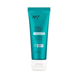 No7 Protect & Perfect Intense Advanced Nourishing Hand Cream + Nail Treatment - 24hr Hydration Hand Lotion for Dry Hands - Vitamin B5 + Pro Retinol Hand Cream for Fine Lines and Wrinkles (75ml)