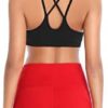 DAYOUNG Women Yoga Shorts High Waist Tummy Control Workout Biker Running Athletic Compression Short with Pockets - Image 3