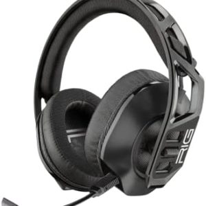 RIG 700HX Ultralight Wireless Gaming Headset with Removable Noise Canceling Microphone and Dolby Atmos 3D Surround Sound for Xbox Series X|S, Xbox One, PC, USB (Black)