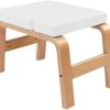 MengK Wooden Yoga Inversion Stool White - Image 6