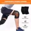HISFFOG Volleyball Knee Pads for Dancers, Soft Breathable Knee Pads for Men Women Younth Girls Kids Knees Protective, Knee Braces for Volleyball Football Dance Yoga Wrestling Running Cycling - Image 4