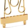 Alnicov 6 String Archtop Guitar Trapeze Tailpiece with Wired Frame Hollow Semi Hollow Electric Guitar Gold - Image 3