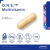 Pure Encapsulations O.N.E. Multivitamin | Once Daily Multivitamin with Antioxidant Complex Metafolin, CoQ10, and Lutein to Support Vision, Cognitive Function, and Cellular Health* | 60 Capsules - Image 4