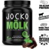 Jocko Mölk Protein Powder (Mint Chocolate) - Keto, Probiotics, Grass Fed Whey, Digestive Enzymes, Amino Acids, Sugar Free Monk Fruit Blend - Supports Muscle Recovery and Growth - 31 Servings - Image 2
