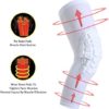 Knee Pads Compression Leg Sleeve Knee Sleeve for All Sports Wrestling Protector Gear, Youth & Adult Sizes, 1 Pair of Knee Paded - Image 3