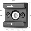 SMALLRIG Cold Shoe Mount Adapter with 1/4’’ Thread Hole for Camera and Camcorder Rigs – 1241 - Image 3
