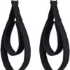 TOBWOLF 2PCS Pilates Double Loop Straps for Reformer, Feet Fitness Equipment Straps, Double Padded D-Ring Loops, Yoga Double Loop Straps Handle Straps, Pilates Reformer Accessories for Home and Gym - Image 4