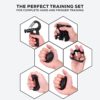 ALPHASKIN© Hand Gripper Grip Strength Trainer Forearm Finger Strengthener | Set of 2 or Set of 5 | exercieser Home Workout Equipment - Image 2