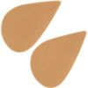 Self Adhesive Shoe Grips, Shock Absorption Odor Free Anti Slip Shoes Pads Noise Reduction Firm Wallking for Leather Shoes(Khaki) - Image 8