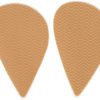 Self Adhesive Shoe Grips, Shock Absorption Odor Free Anti Slip Shoes Pads Noise Reduction Firm Wallking for Leather Shoes(Khaki) - Image 5