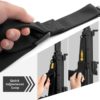 2 Point Sling Quick Adjust QD Rifle Sling with QD Sling Swivels, 2 PCS QD Sling Mount for Mlok Rail Push Button Quick Release Sling Attachment, Quick Disconnect Sling with Fast Thumb Loop - Image 3