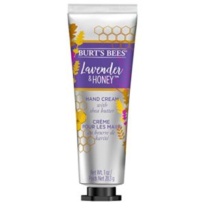 Burts Bees Lavender and Honey Hand Cream with Shea Butter, 1 Ounce (Pack of 4)