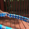 Adult 1 lb. Hula Hoops Blue Light Weight Fitness Dance Workout Exercise - Perfect for Hoop Dance and Off-Body moves Advanced Hoopers Weight Large 40 inches round. Get Your Middle Little! - Image 5