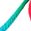 Dioche Gymnastics Rope, Rainbow Color Rhythmic Gymnastics Rope Sports Competition Arts Training Jump Rope - Image 5