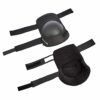 AmazonCommercial Swivel Cap Knee Pads, 9 in, Black, 3 pair - Image 3