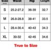 YEOREO Women High Waist Workout Gym Smile Contour Seamless Leggings Yoga Pants Tights - Image 6