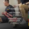 THERABAND Resistance Band 25 Yard Roll, Medium Red Non-Latex Professional Elastic Bands for Upper & Lower Body Exercise Workouts, Physical Therapy, Pilates, & Rehab, Dispenser Box, Beginner Level 3 - Image 5