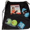 Yoga Tune Up Quickfix RX KneeHab with Jill Miller Kit Including Instructional DVD, Original Set of yoga tune up Therapy Balls, and a Stretch Strap - Image 2