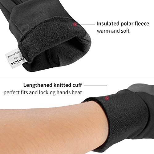 Winter Gloves Touch Screen Water Resistant Thermal for Running Cycling Driving Hiking Windproof Warm Gifts for Men and Women - Image 3