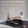 GXMMAT Extra Large Yoga Mat 10'x6'x7mm, Thick Workout Mats for Home Gym Flooring, Non-Slip Quick Resilient Barefoot Exercise Mat for Pilates, Stretching, Non-Toxic, Extra Wide and Ultra Comfortable - Image 2