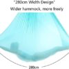 GLYIG Aerial Yoga Swing Set - Yoga Hammock Trapeze Swing - Trapeze Yoga Kit - Flying Yoga Inversion Tool - Antigravity Ceiling Hanging Yoga Sling - 5.5 Yards (Color : A8) - Image 2