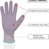 3 Pairs Cut Resistant Gloves, Utility Work Gloves for Men & Women, PU Coated Gardening Gloves - Image 3