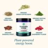 Ora Organic Natural Pre Workout Powder- Raspberry Lemonade Flavor- Vegan Certified Organic, Soy-Free, Dairy-Free, Gluten-Free- Provides Jitter-Free Energy Boost for Women & Men, 20 Servings - Image 4